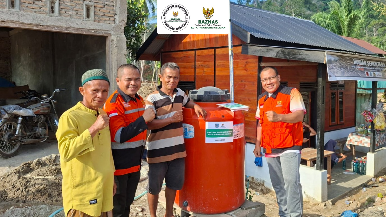 Gerak Cepat di Tapanuli Selatan, Full Aksi di Garoga, Sumur Jadi, MCK Berdiri, Rumah Direhab