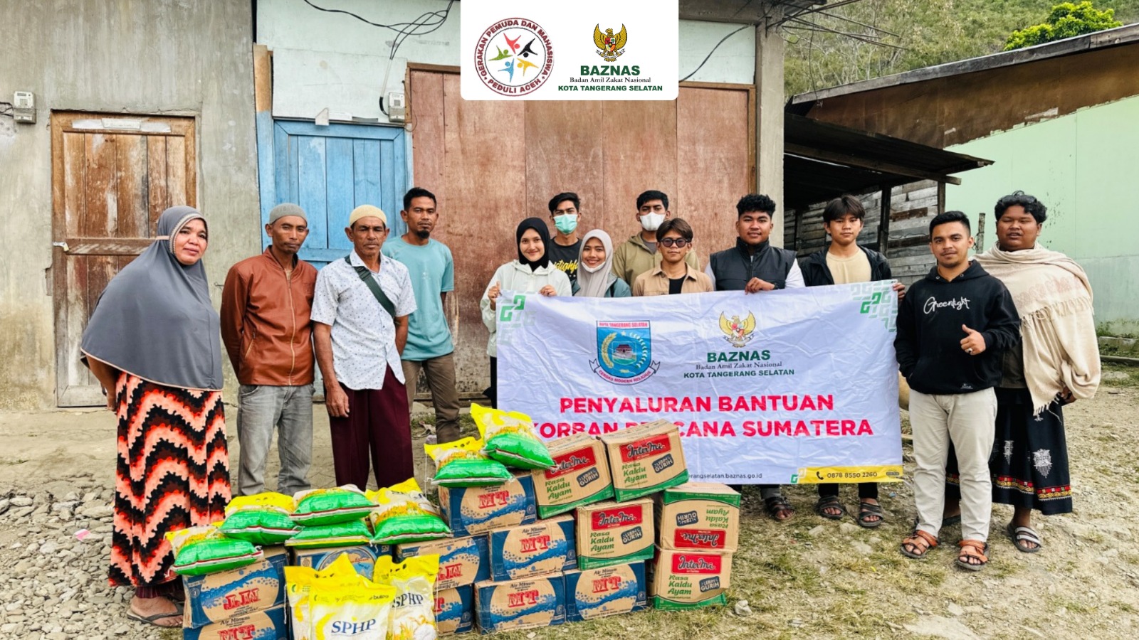 Bareng Mahasiswa Dan Pemuda Aceh, Misi Kebaikan Berangkat dari Tangsel