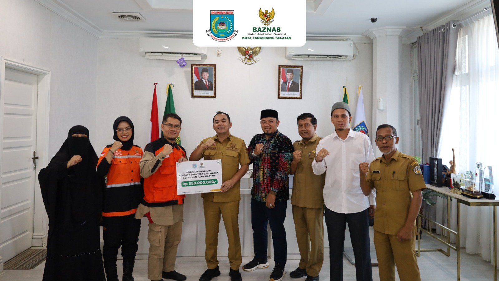 Menempuh Ratusan Kilometer  Amanah Dari Hati Warga Kota Tangerang Selatan untuk Aceh