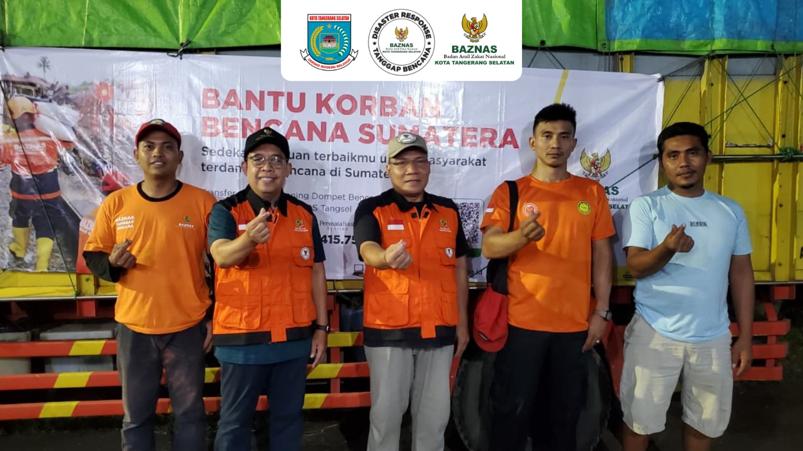 Amanahmu Kami Antarkan Bantuan Warga Kota Tangerang Selatan Kini Dalam Perjalanan ke Sumatera