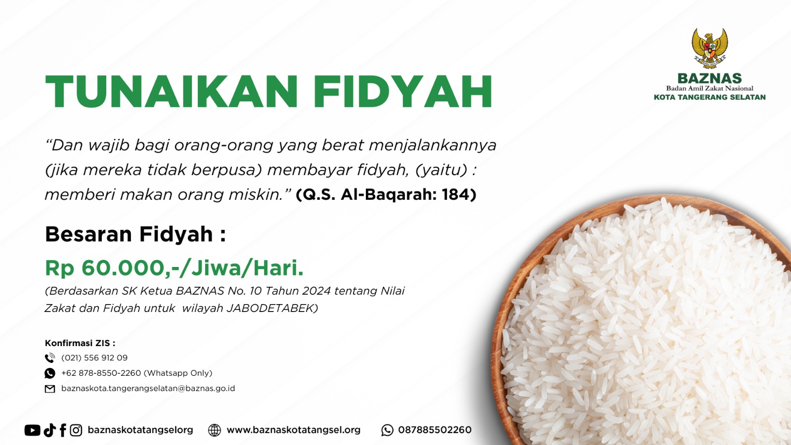 100 Hari Lagi Menuju Ramadhan! Sudah Bayar Fidyah Belum?