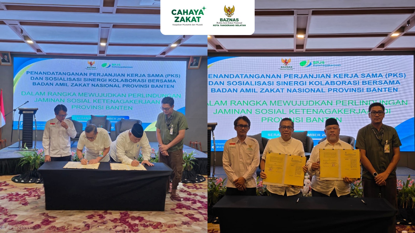 Perkuat Perlindungan Pekerja, BAZNAS dan BPJS TK Sepakati Kerja Sama Strategis