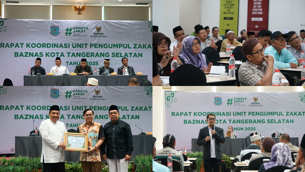 Dari Koordinasi Jadi Aksi! Rapat Koordinasi UPZ Tangerang Selatan Telah Dilaksanakan