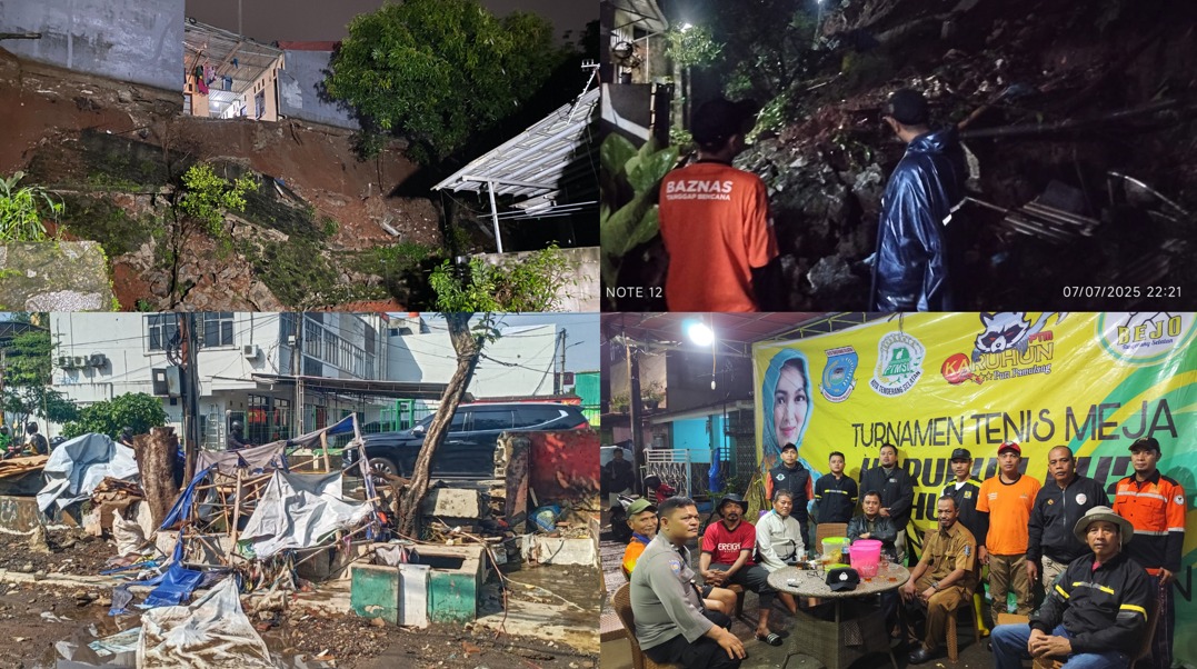 BAZNAS TANGGAP BENCANA HADIR UNTUK WARGA : TANGSEL DILANDA BANJIR & LONGSOR, LEBIH DARI 400 KK TERDAMPAK!
