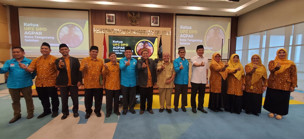 PENGUATAN ZAKAT DI LINGKUNGAN PENDIDIKAN : UPZ AGPAII DPD KOTA TANGERANG SELATAN RESMI DIKUKUHKAN