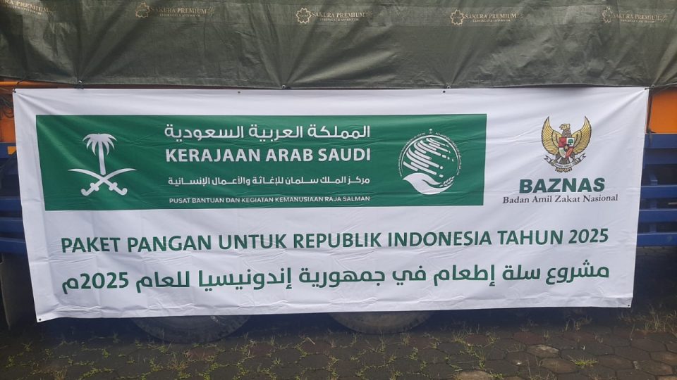 BAZNAS Kota Tangsel Terima 150 Paket Sembako dari Kerajaan Arab Saudi untuk Mustahik