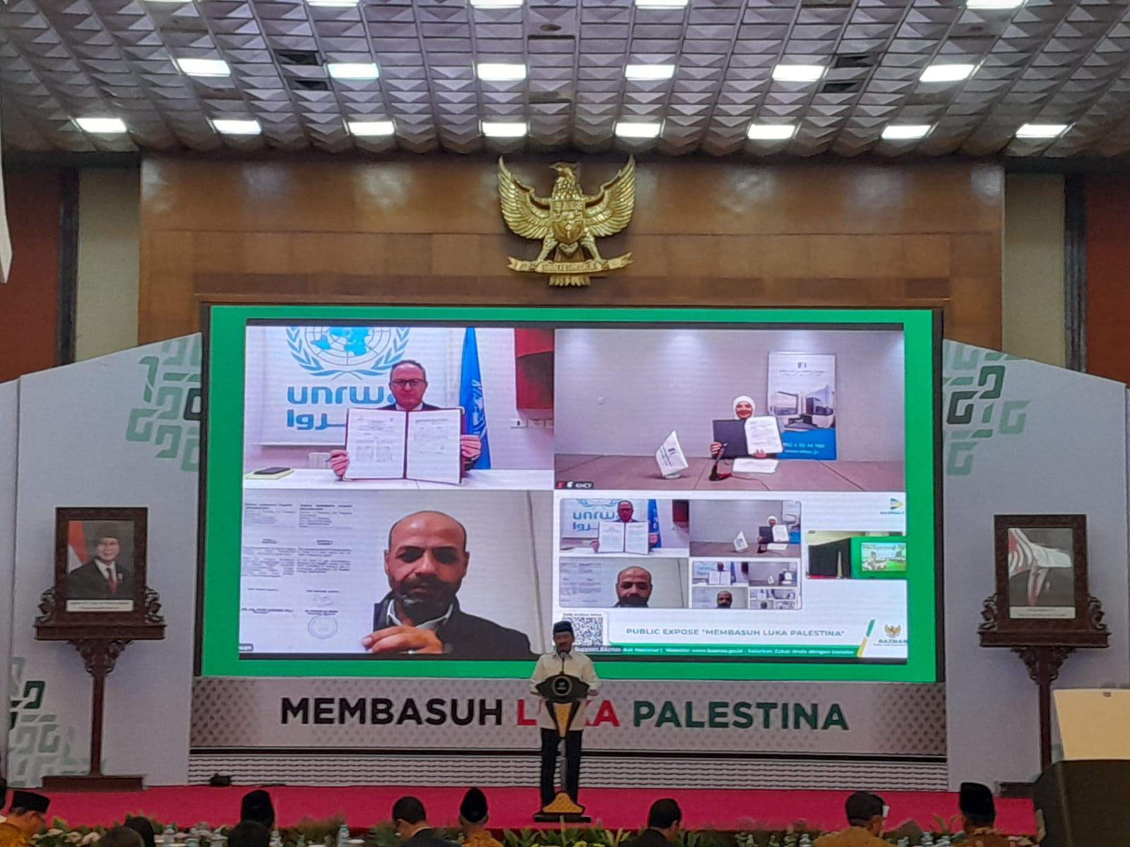 Harmoni Kemanusiaan: Apresiasi BAZNAS RI untuk Dedikasi Baznas Tangsel dalam Donasi Palestina