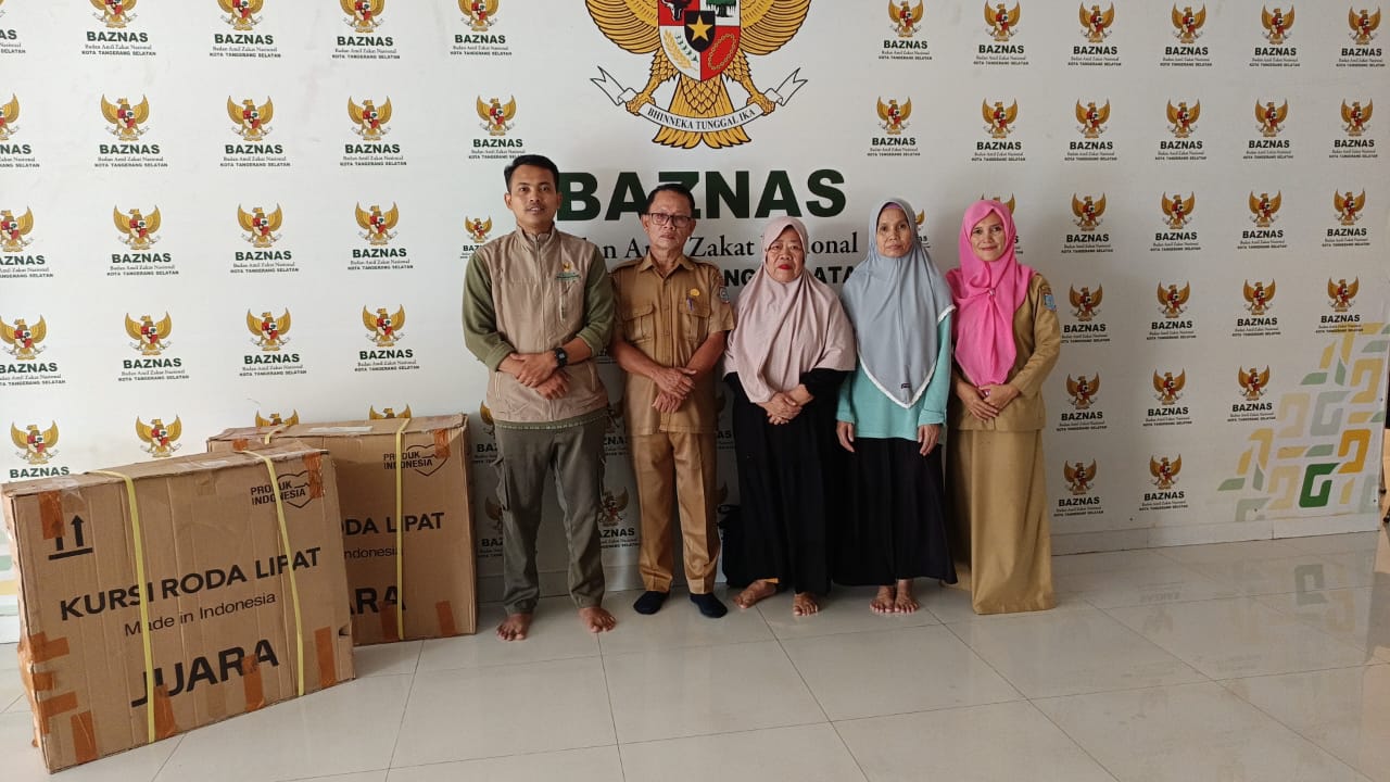 Program Tangsel Berjalan: Kursi Roda Baru untuk Warga Pondok Jagung Timur