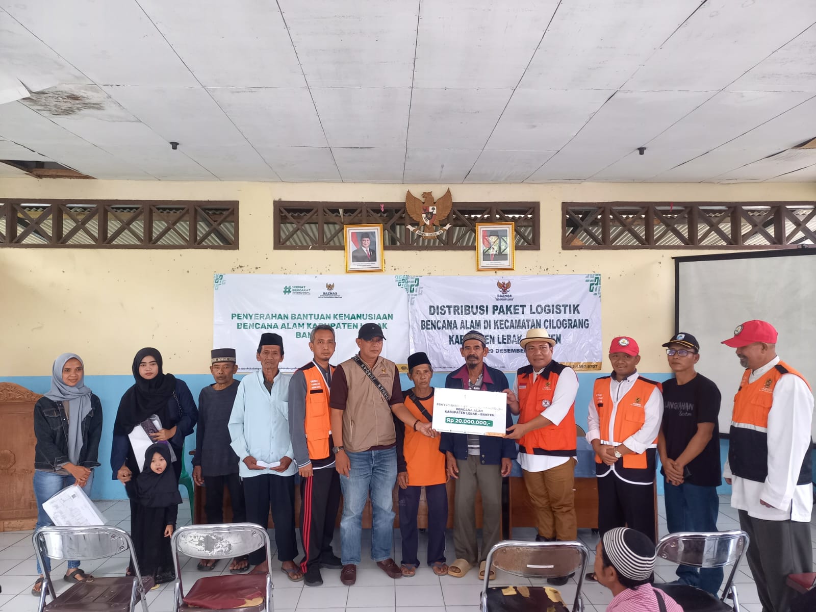 Tanggap Bencana, BAZNAS Tangsel Distribusikan Bantuan Kebencanaan ke Lebak