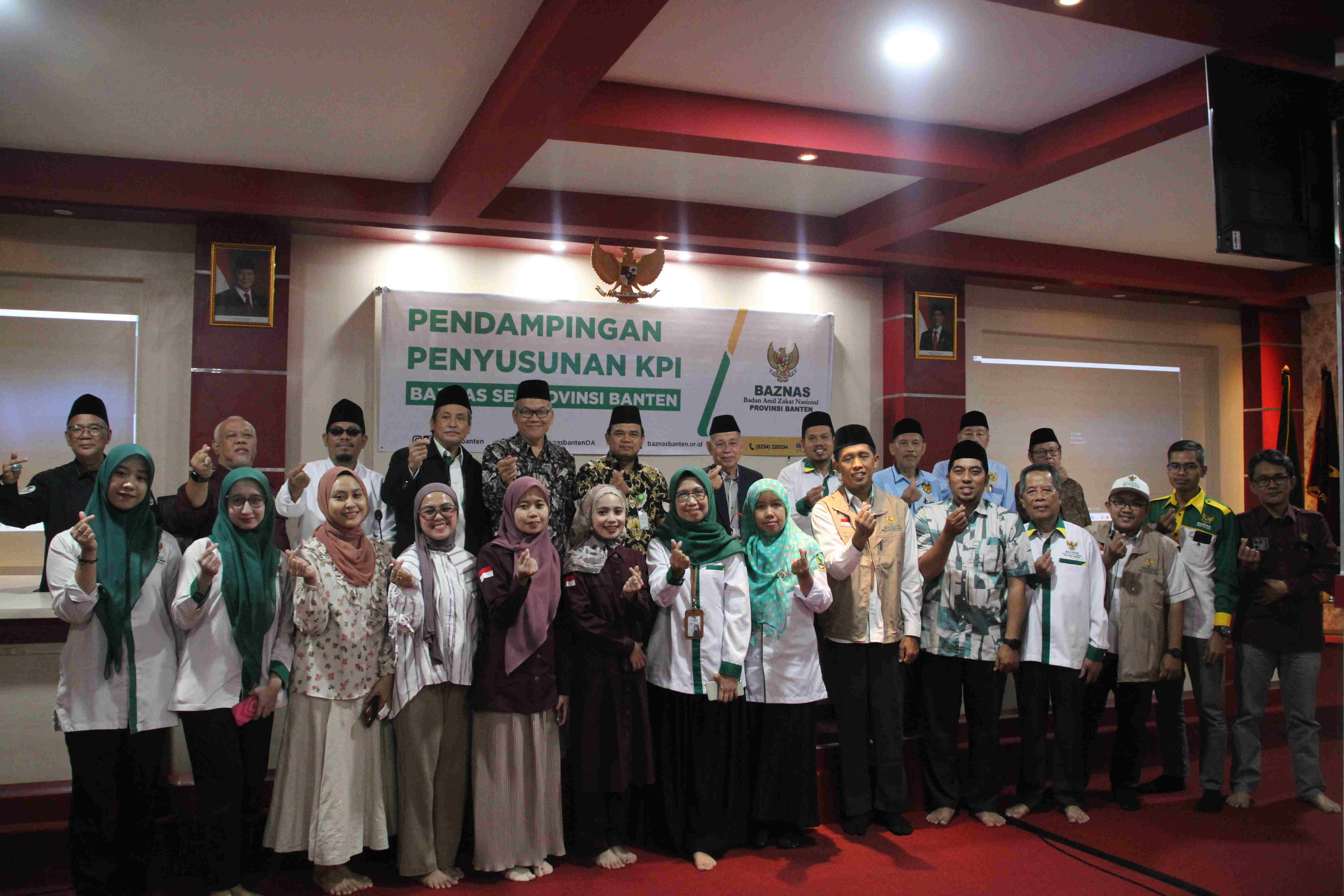 BAZNAS Kota Tangerang Selatan Ikuti Pendampingan Penyusunan Key Performance Indicator Se Provinsi Banten