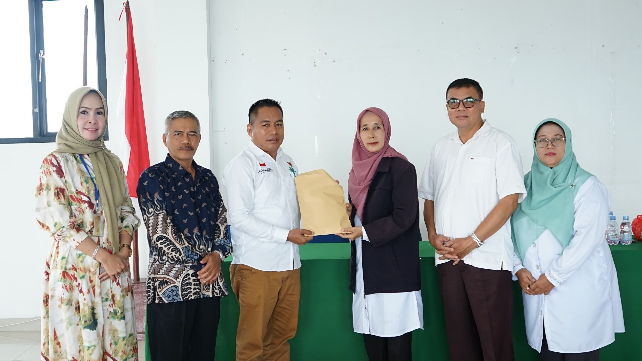 BAZNAS Kota Tangerang Selatan Terima Donasi Palestina dari Kelompok Kerja Kepala Sekolah Kecamatan Pamulang