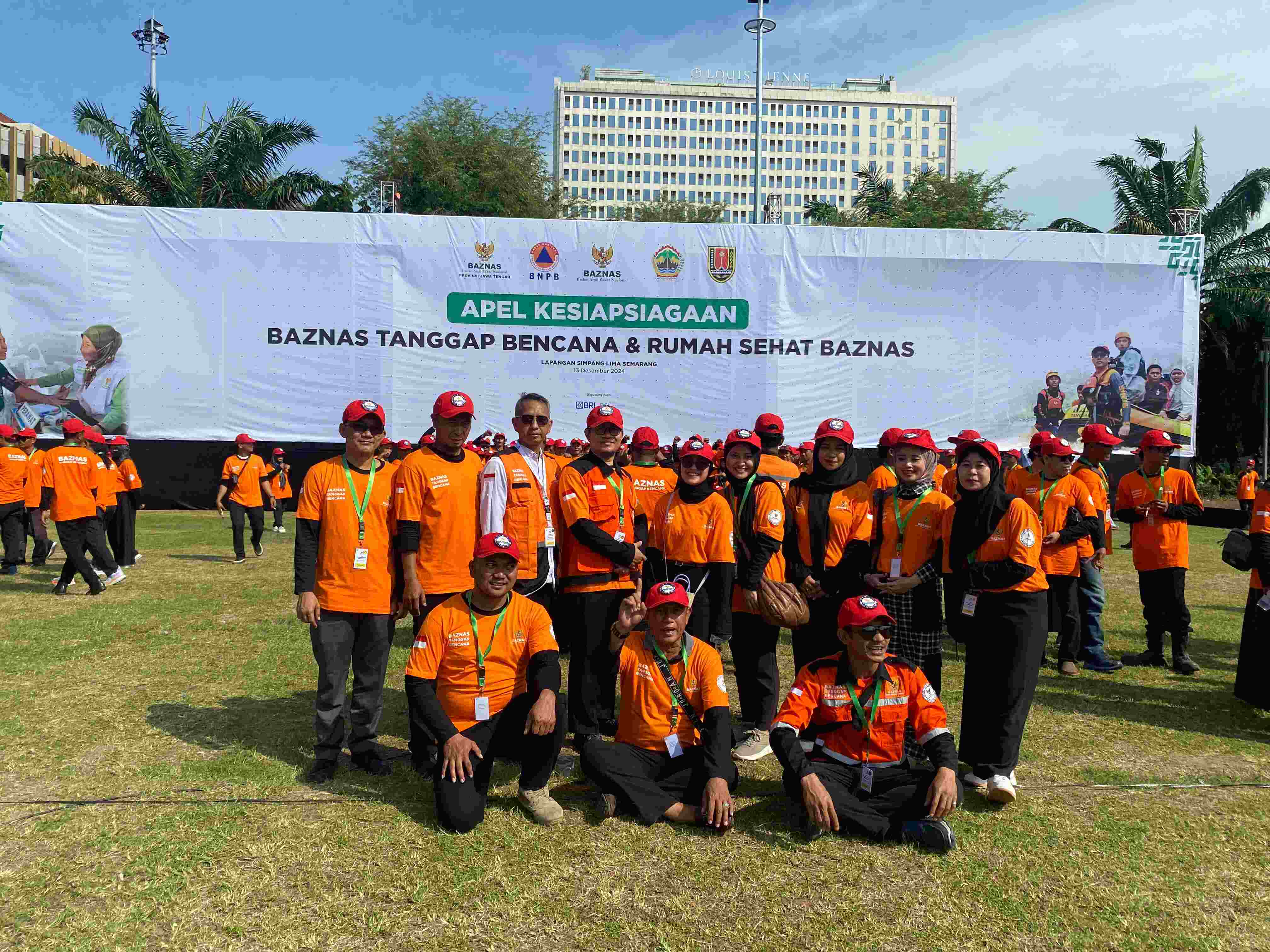 BAZNAS Tangsel Hadiri Apel Kesiapsiagaan dan Rakornas Baznas Tanggap Bencana di Semarang