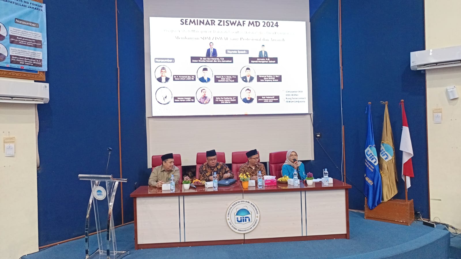 BAZNAS Tangsel Dukung Penuh Pengembangan Amil Zakat Profesional di UIN Jakarta