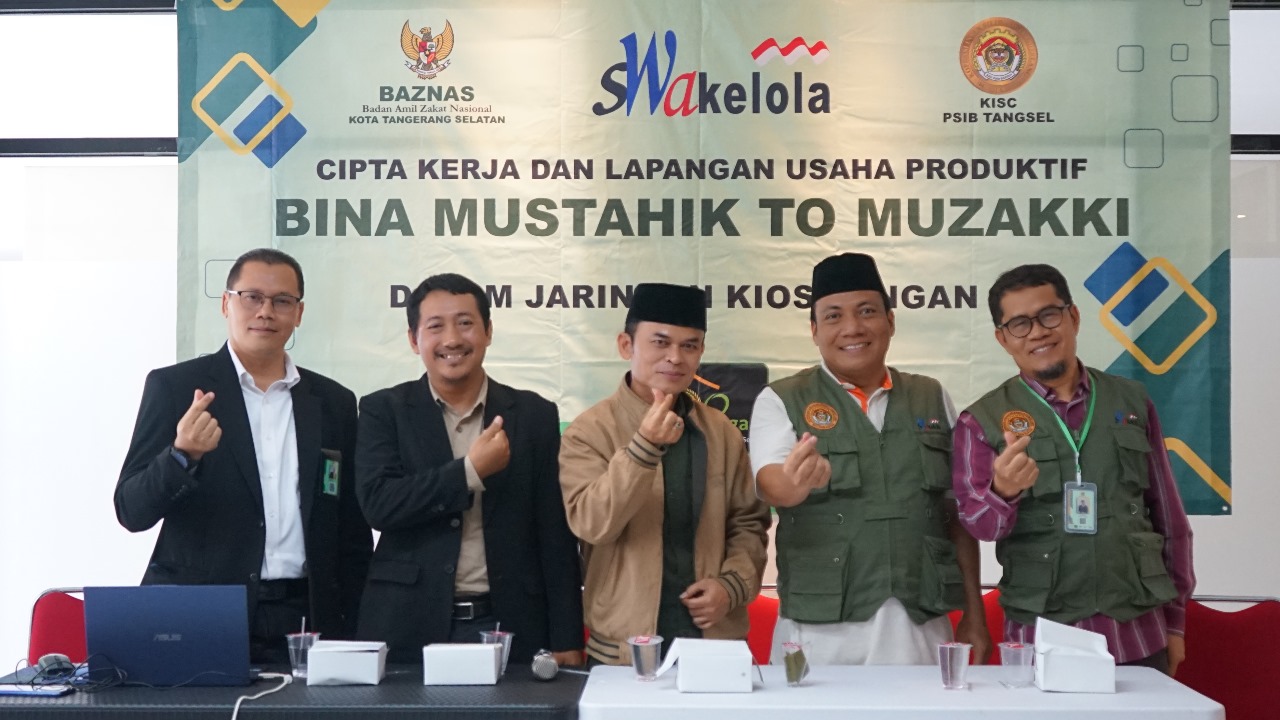 Kolaborasi dengan KISC PSIB Tangsel untuk Swakelola Bina Mustahik dalam Jaringan Kios Pangan