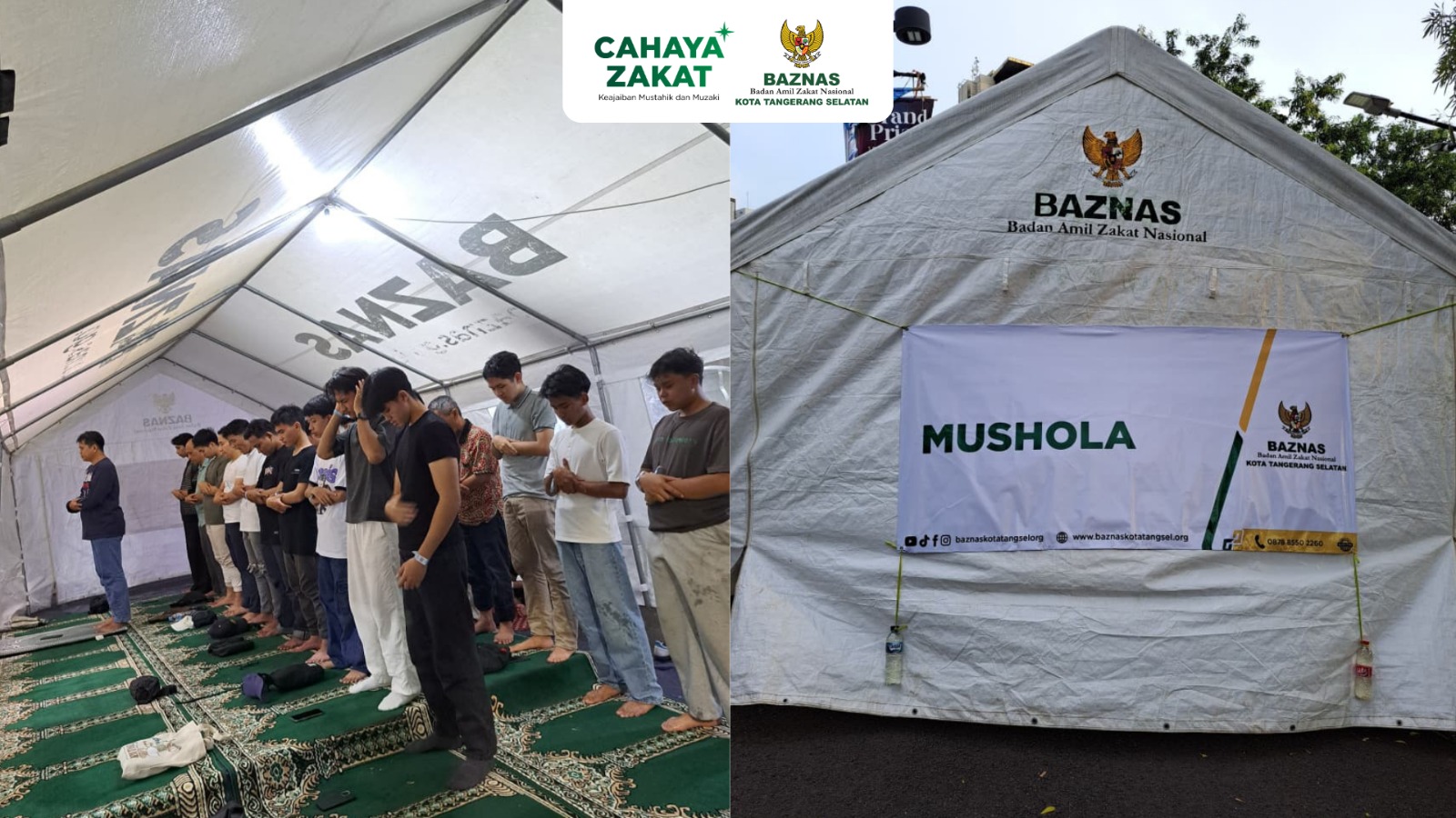 Mushola Darurat BAZNAS Hadir di Alseace 2026, Menjaga Ibadah di Tengah Euforia